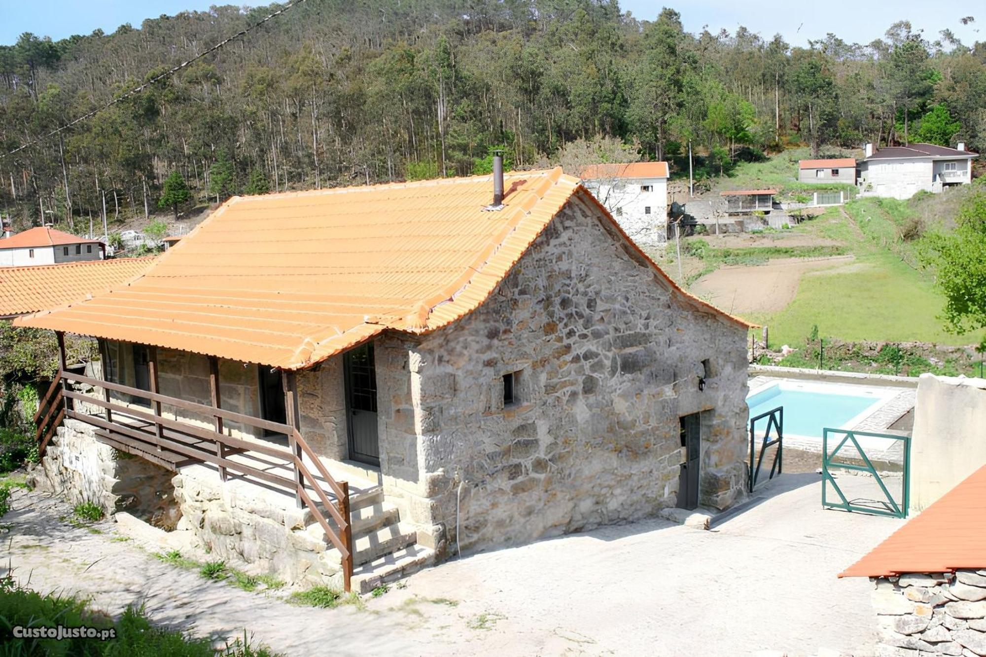 Welcoming House With Mountain View In Agueda Shared Pool Villa Urgueira  ภายนอก รูปภาพ